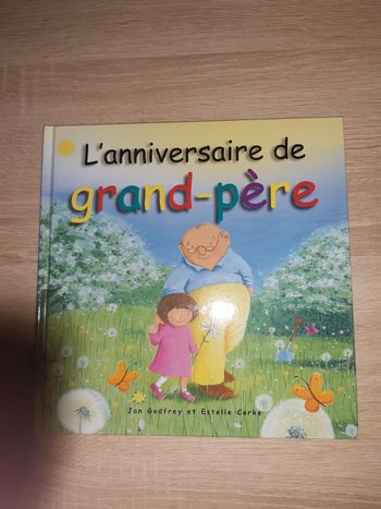 Livre l'anniversaire de grand-père