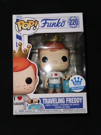 Figurine Funko Pop Traveling Freddy N°220 Funko Exclusive