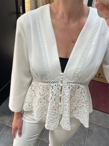 Blouse blanche
