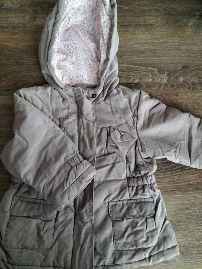 Manteau  fille 12-18 mois