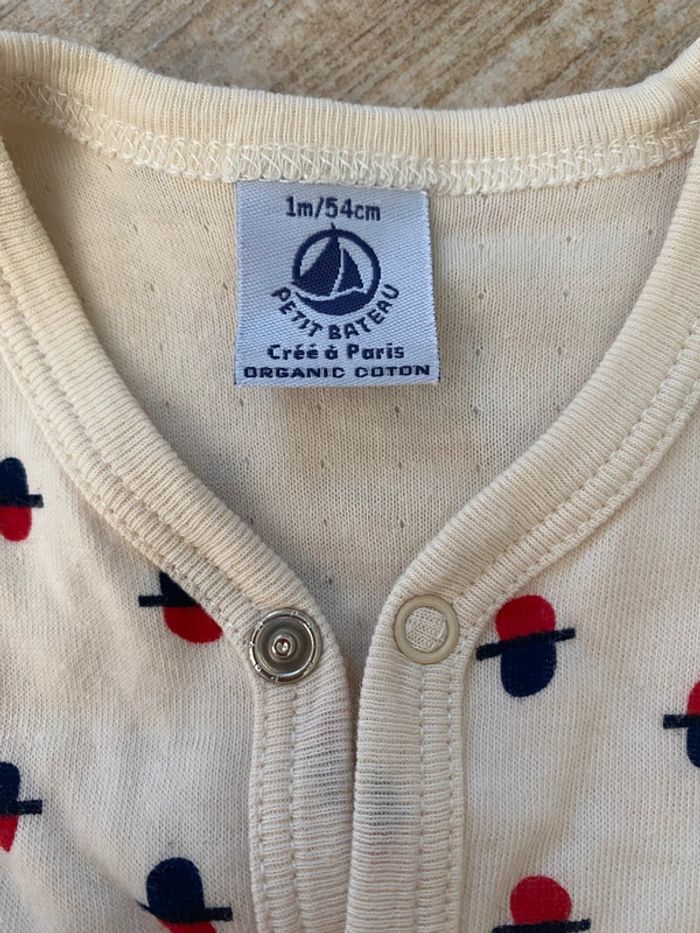Pyjama Petit Bateau 1M-54cm - photo numéro 3