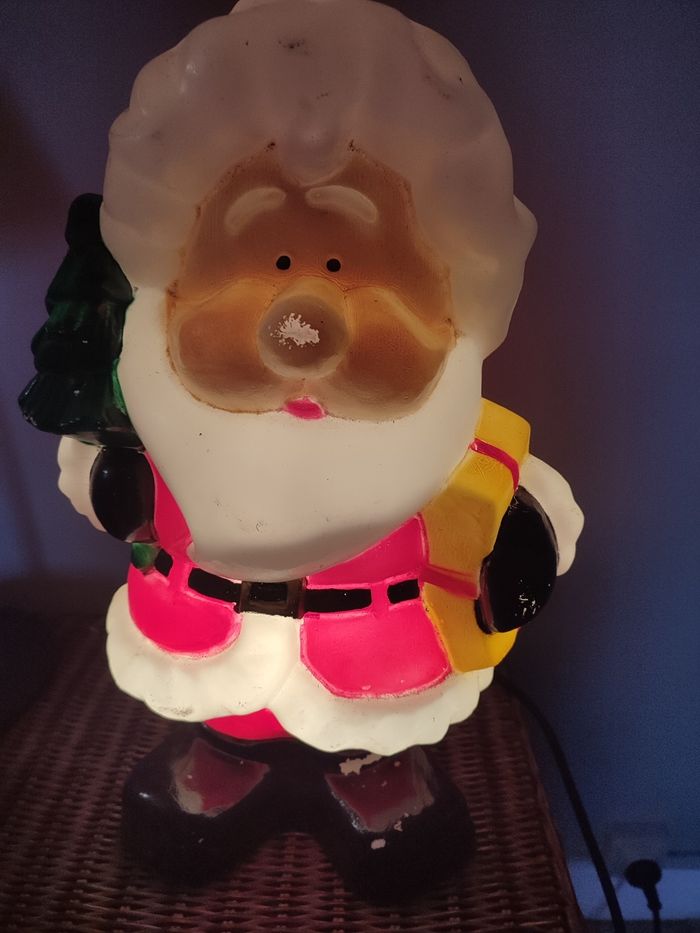 Père Noël lumineux extérieur 43 cm