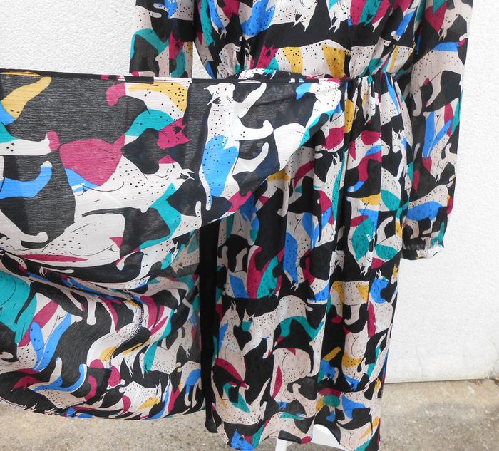 Robe promod imprimé Lynx - photo numéro 5