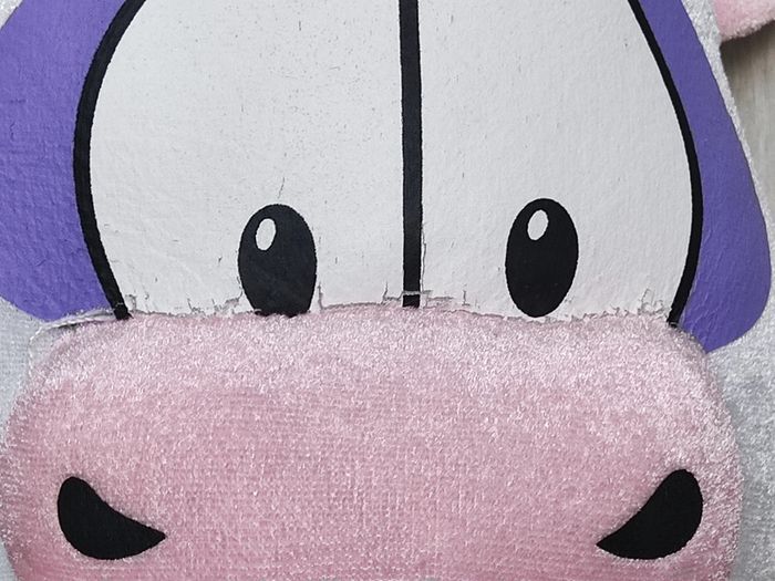 Peluche tête vache - photo numéro 4