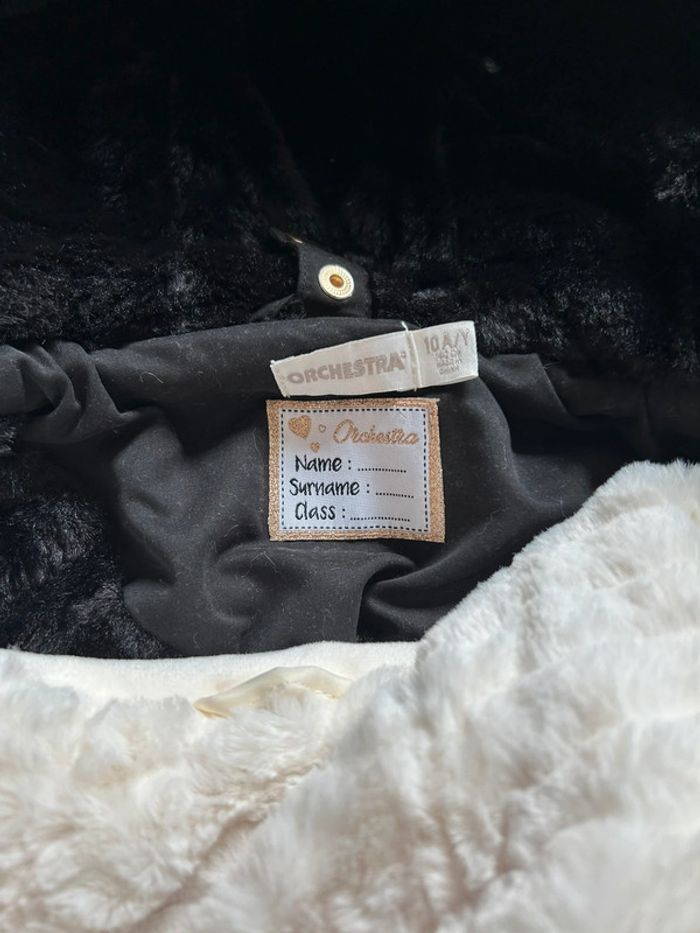 Magnifique manteau fille 10 ans NEUF - photo numéro 4