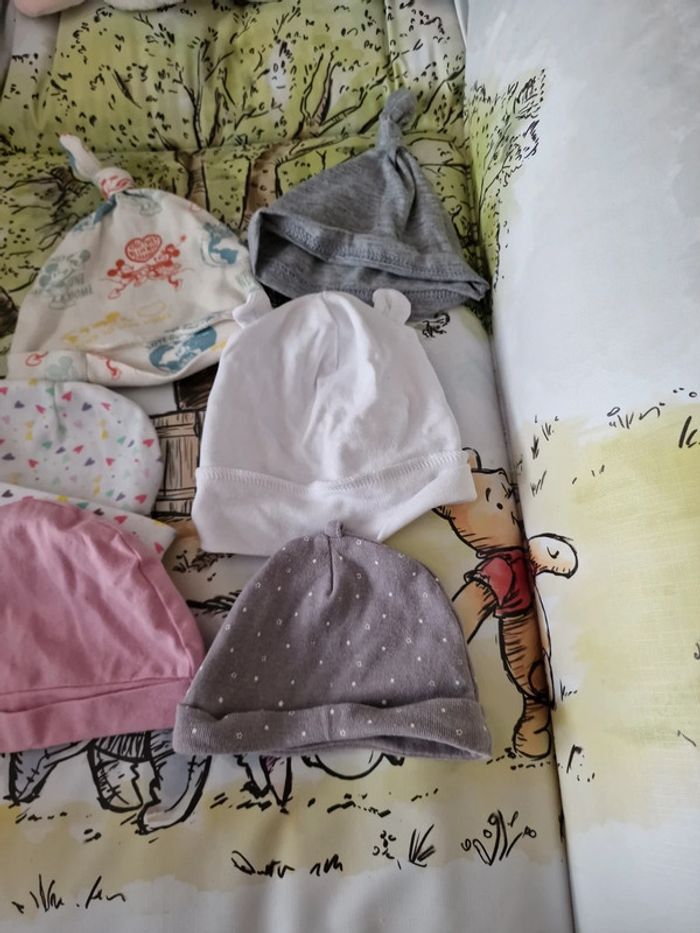 Lots de bonnet bébé - photo numéro 3