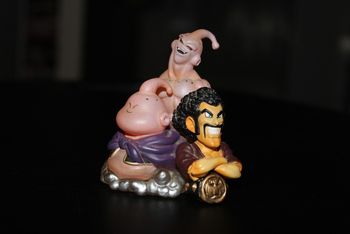 Figurine Bustes - Boo et Monsieur Satan - Dragon Ball Z