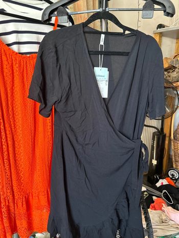 Robe cache cœur noire ONLY