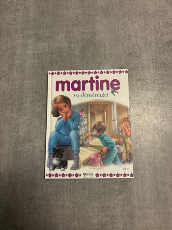 Livre Martine va déménager