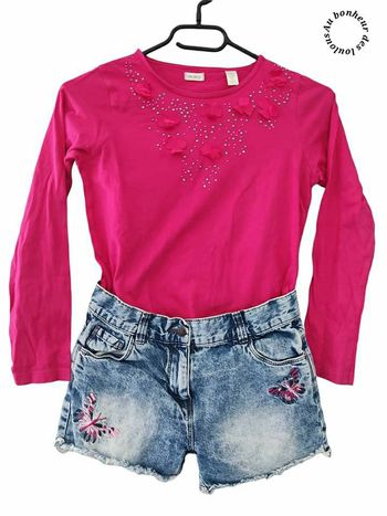 10 ans ensemble Teeshirt et short