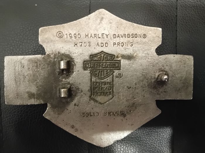 Boucle de ceinture Harley Davidson Originale - photo numéro 2