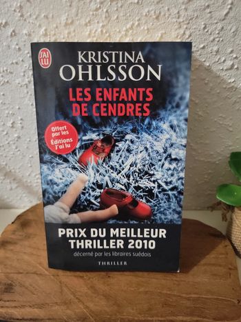 Livre "Les enfants des cendres" Dr Kristina Ohlsson