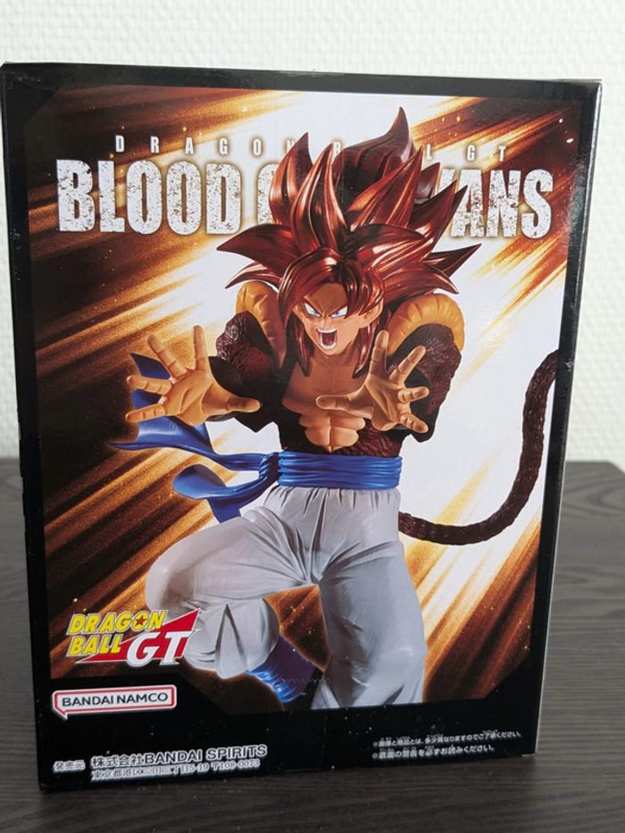 Figurine Dragon Ball Gt - Gogeta Super Saiyan 4 Blood Of Saiyans - Banpresto - photo numéro 3