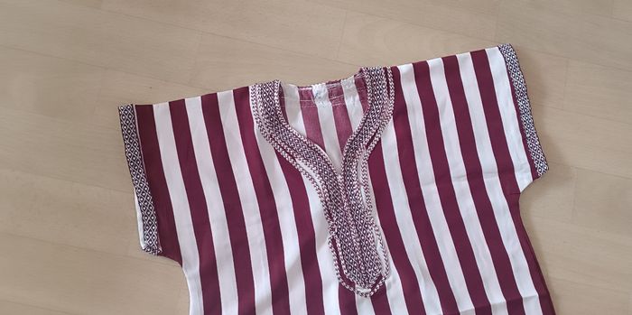 Robe marocaine pour garçon djellaba / gandoura taille 4/6 ans - photo numéro 2