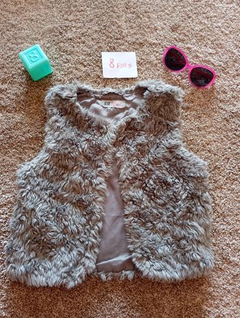 Gilet sans manches 8 ans