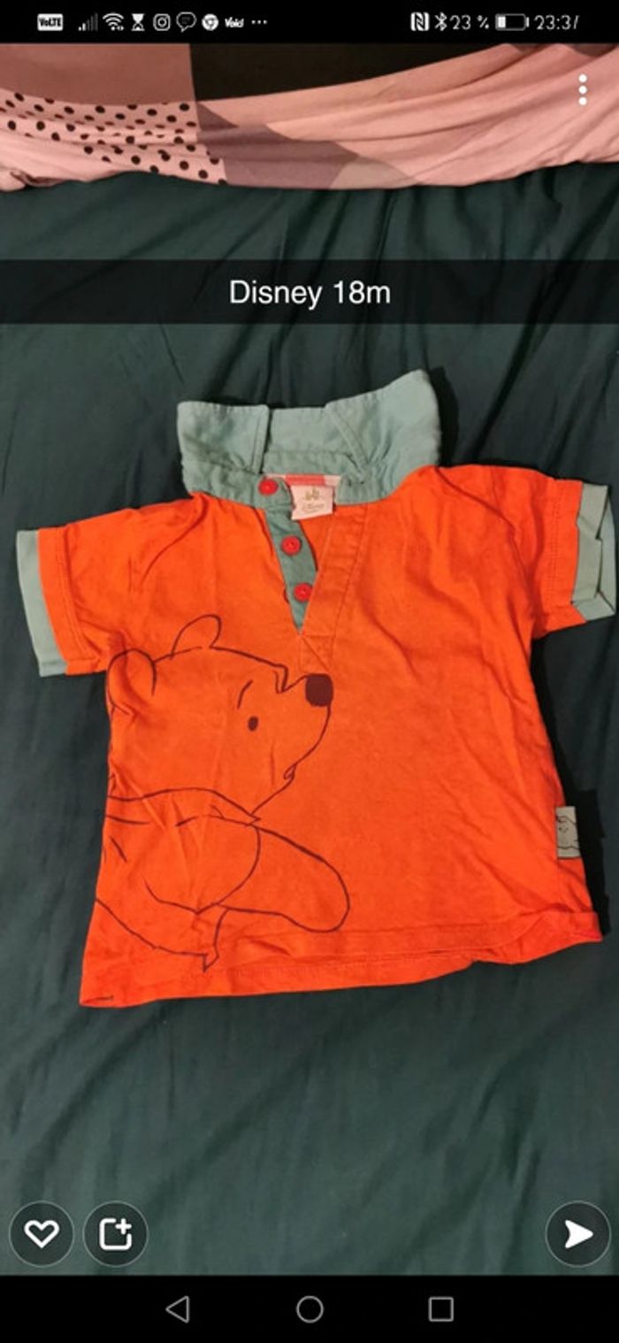 T-shirt Winnie Disney