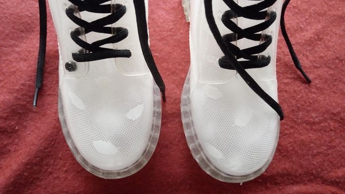 Original Chaussure de pluie transparente - photo numéro 3