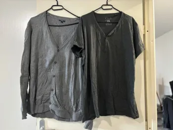 Lot gilet/teeshirt