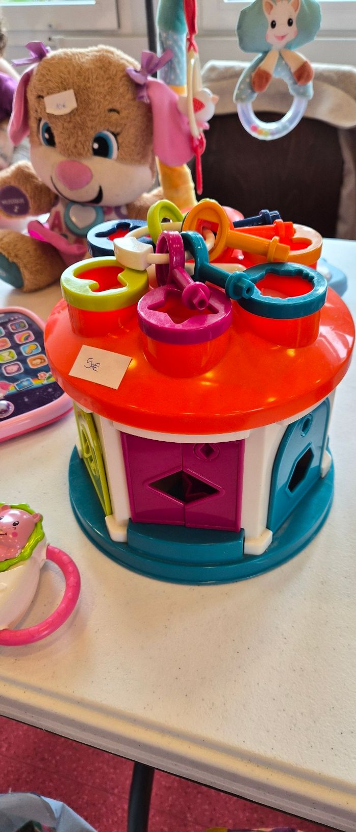 Jouet maison à forme