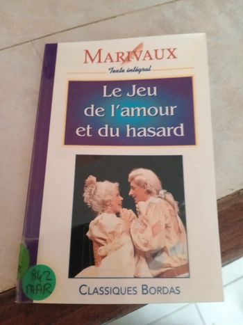 Marivaux- Le Jeu De L'amour Et Du Hazard.