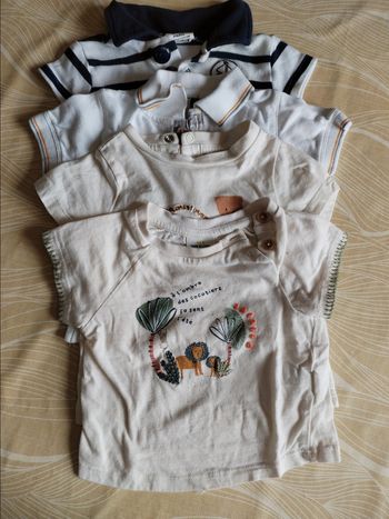 Lot T-shirts manches courtes