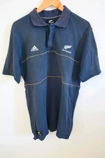 C36 polo noir Adidas L