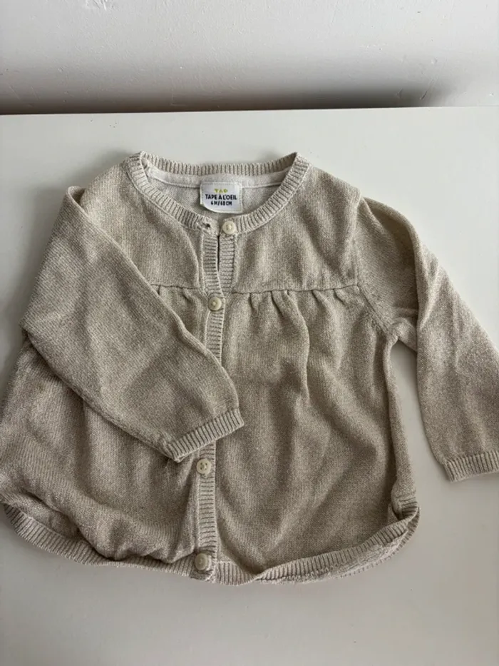 Gilet doré