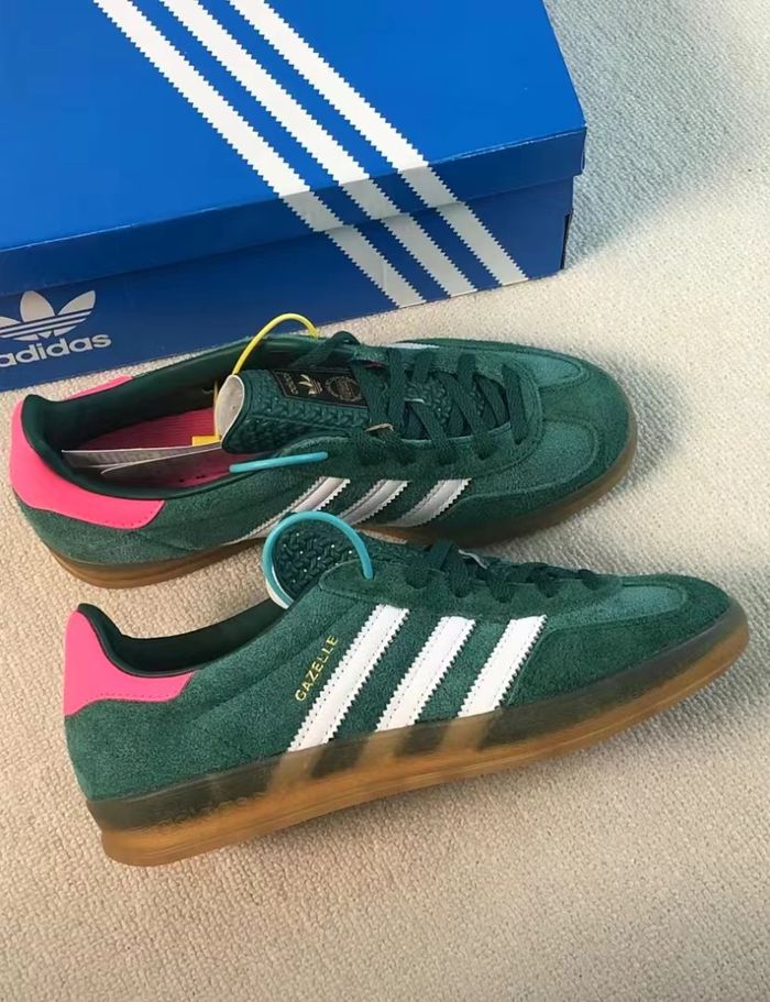 Adidas Gazelle Trefoil Rosa 40 - photo numéro 4