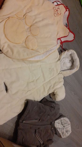 Gigoteuse et manteau