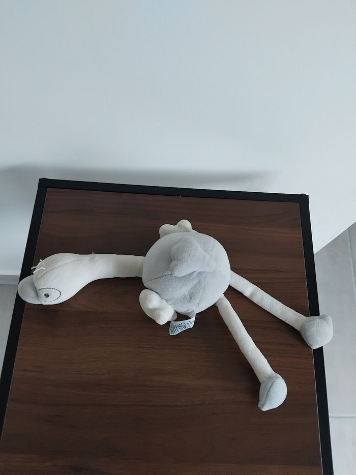 Peluche doudou cigogne - photo numéro 4