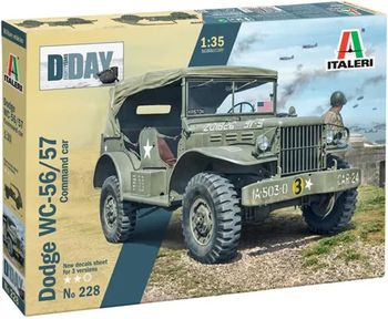 Italeri 228 véhicule Dodge WC-56/57 1/35