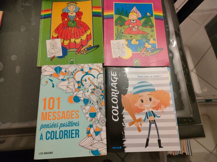 Lot livres coloriage