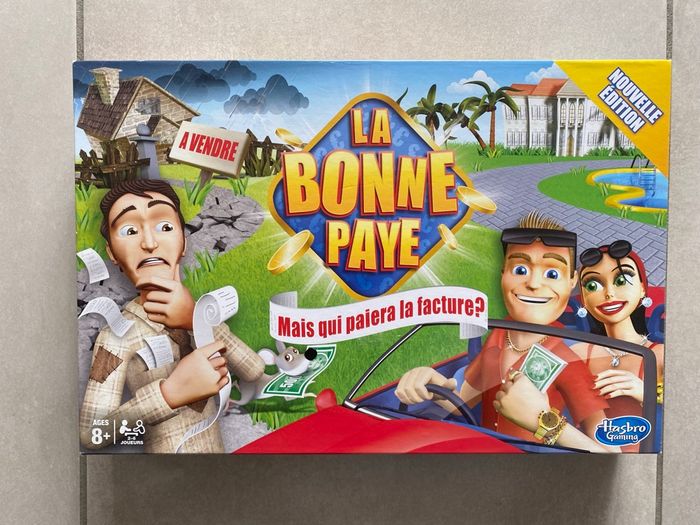 Jeu de société La Bonne Paye – nouvelle édition Hasbro Gaming – complet - photo numéro 1