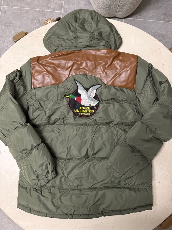 Doudoune chevignon kaki XL - photo numéro 2