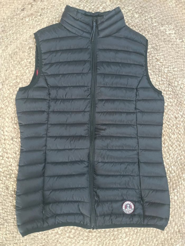 Gilet , doudoune sans manche sable et mer taille S - photo numéro 2