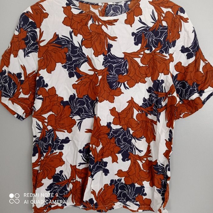 Blouse à fleurs t38/40 - photo numéro 2