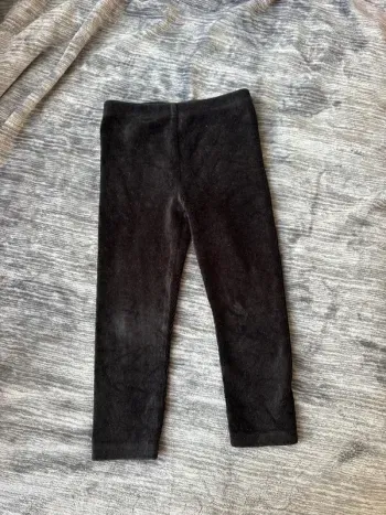 Legging velours noir