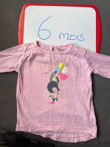 Teeshirt manches longues 6 mois
