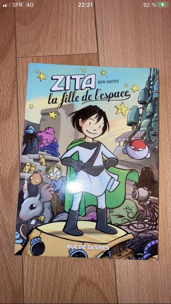 # livre # BD# zita la fille de l espace