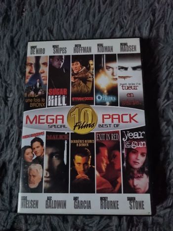Dvd Méga pack de 10 film (action et horreur)