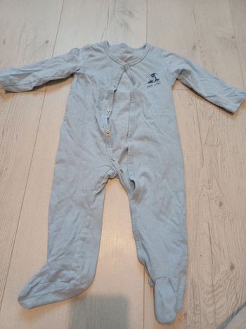 Pyjama bleu clair 12 mois