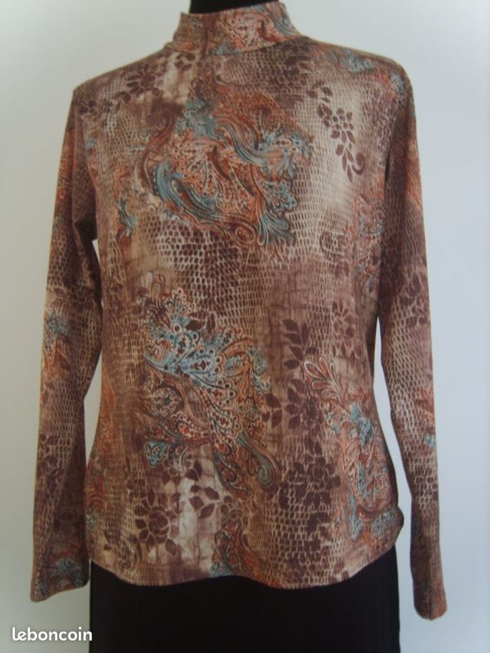 Haut manches longues "Emma Pernelle" taille 38 - photo numéro 3