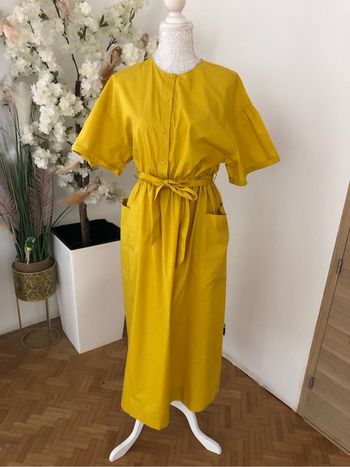 Robe jaune Zara neuve taille S