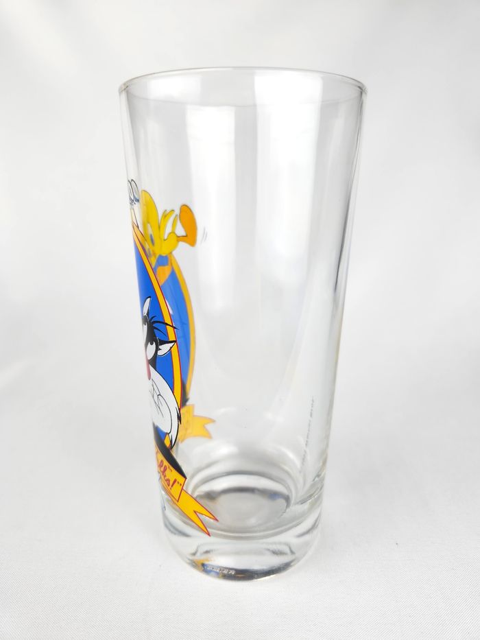 Verre Looney Tunes Titi & Grominet 1993 Warner Bros - photo numéro 2