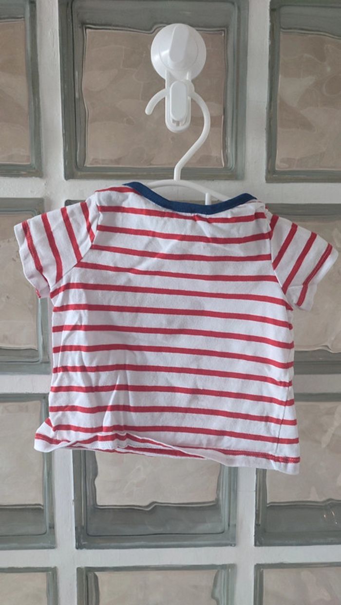 Tee-shirt 12 mois du pareil au même - photo numéro 5