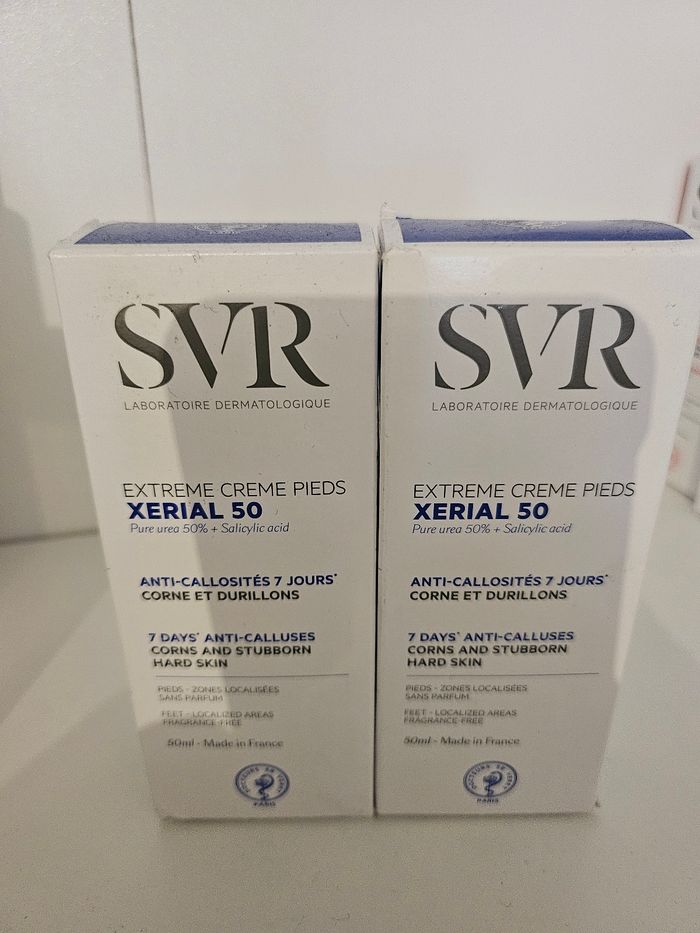 Lot extreme creme pieds xerial 50 svr