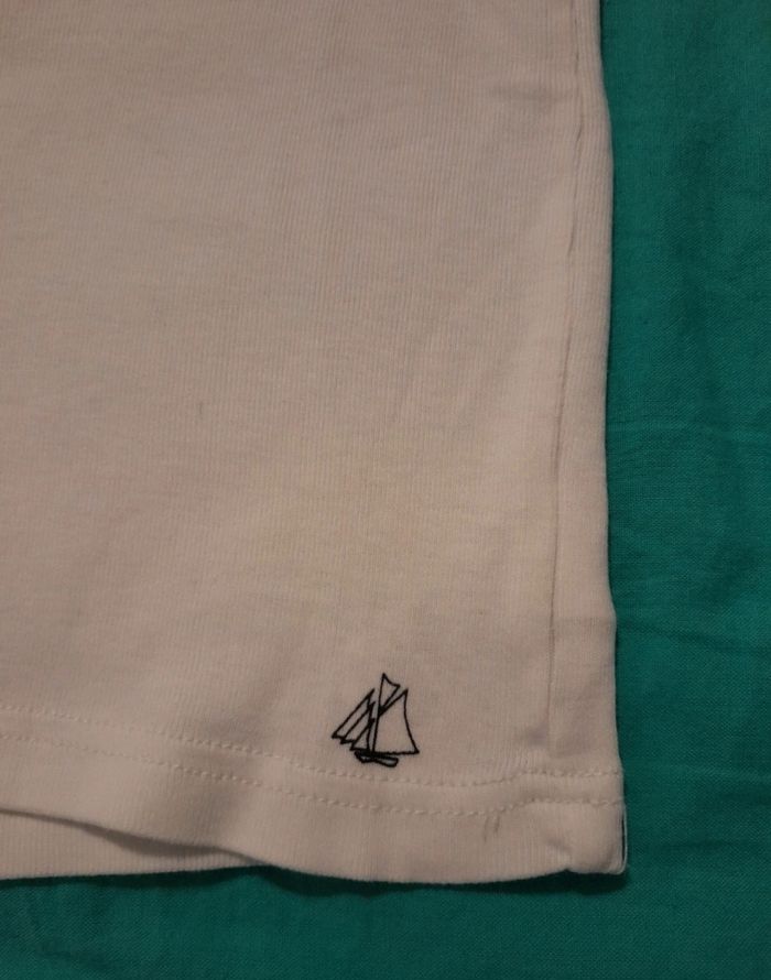 Tee-shirt blanc 12 mois - photo numéro 2