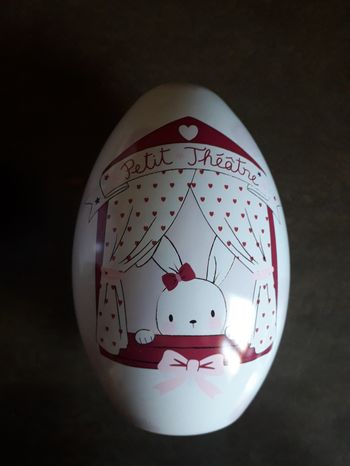 Boite en métal thème théâtre Sergent Major