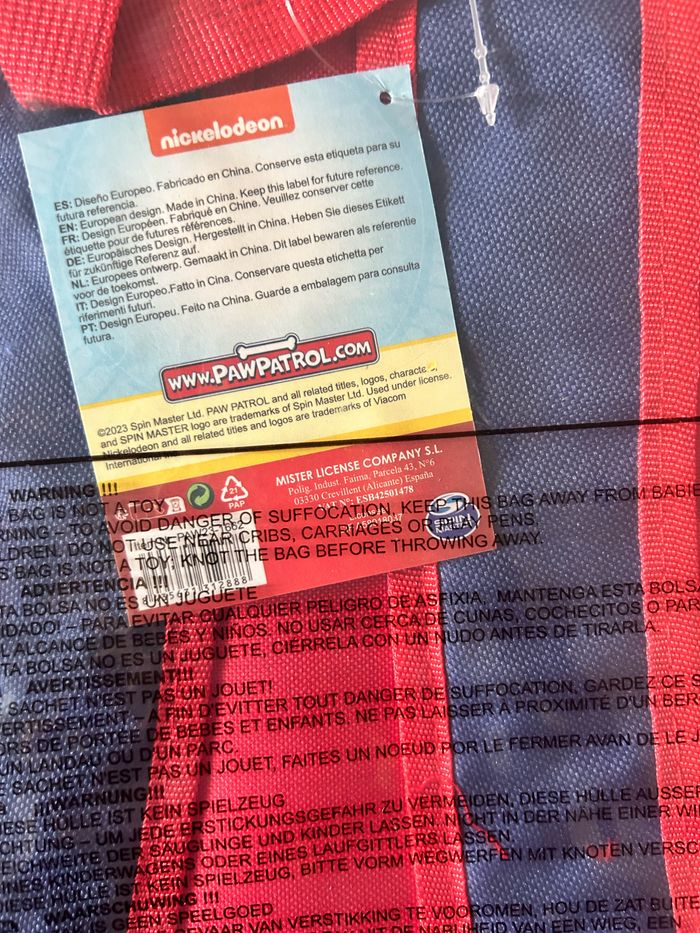 Sac a dos pat patrouille neuf - photo numéro 3