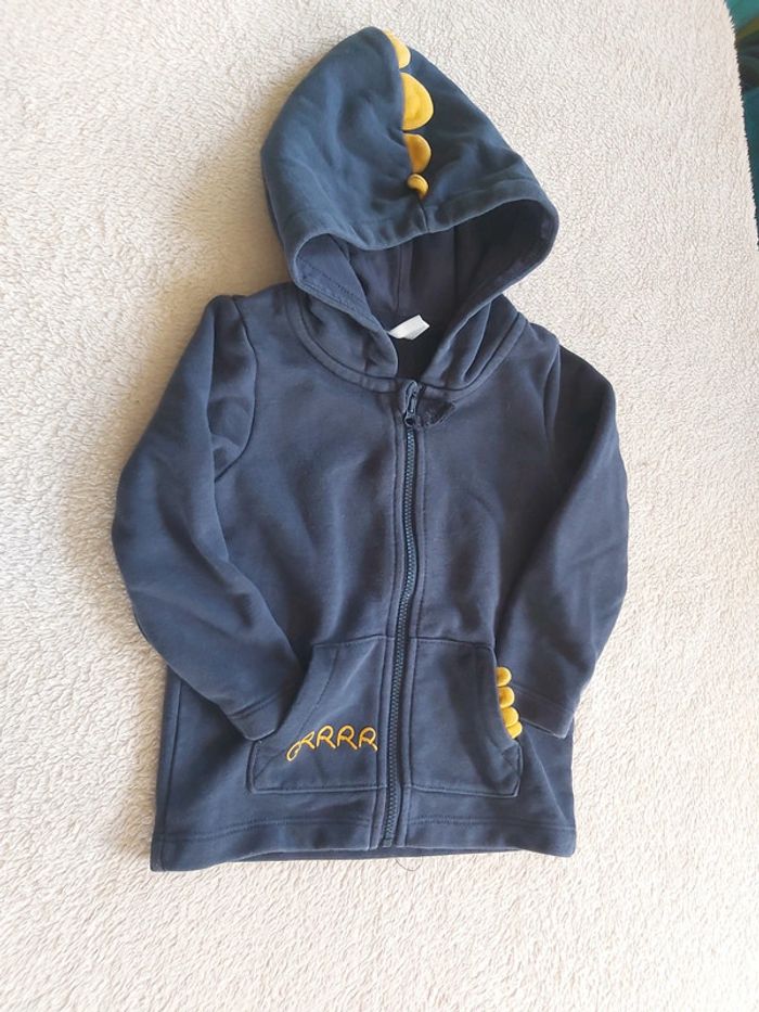 Sweat capuche Dinosaure